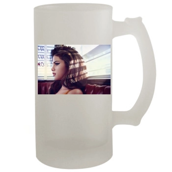 Selena Gomez 16oz Frosted Beer Stein