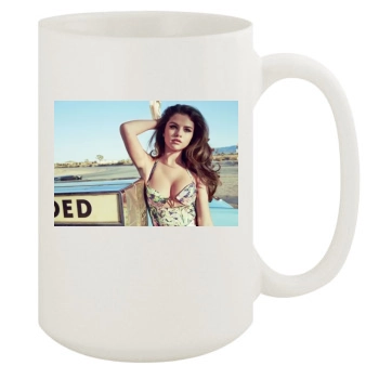 Selena Gomez 15oz White Mug