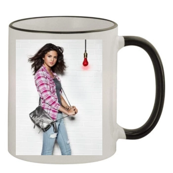 Selena Gomez 11oz Colored Rim & Handle Mug