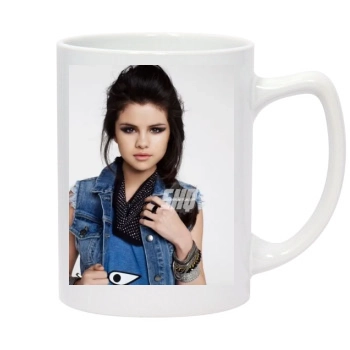 Selena Gomez 14oz White Statesman Mug