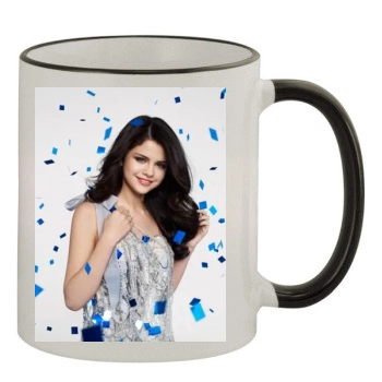 Selena Gomez 11oz Colored Rim & Handle Mug