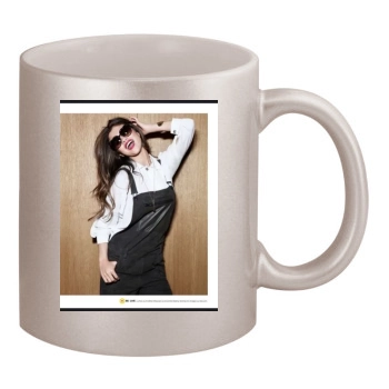 Selena Gomez 11oz Metallic Silver Mug