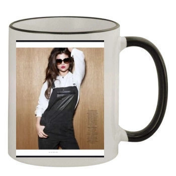 Selena Gomez 11oz Colored Rim & Handle Mug