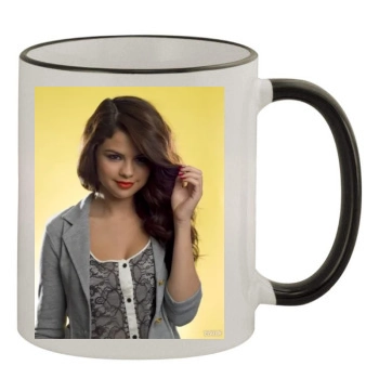 Selena Gomez 11oz Colored Rim & Handle Mug