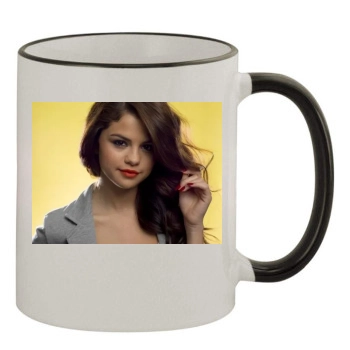 Selena Gomez 11oz Colored Rim & Handle Mug