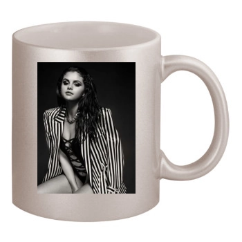 Selena Gomez 11oz Metallic Silver Mug