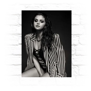 Selena Gomez Metal Wall Art