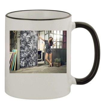 Selena Gomez 11oz Colored Rim & Handle Mug