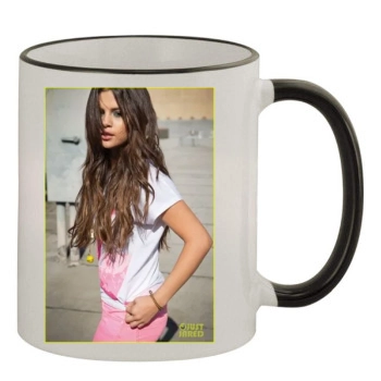 Selena Gomez 11oz Colored Rim & Handle Mug