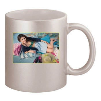 Selena Gomez 11oz Metallic Silver Mug