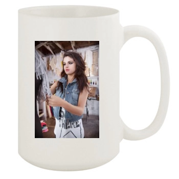 Selena Gomez 15oz White Mug