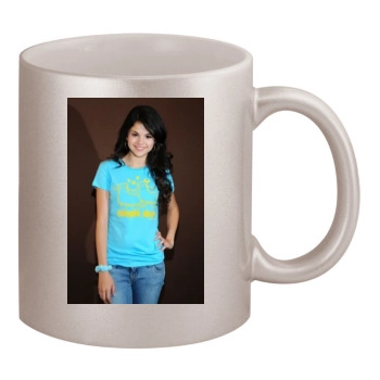 Selena Gomez 11oz Metallic Silver Mug