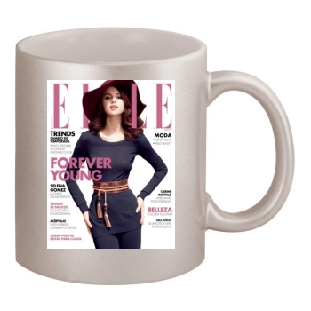 Selena Gomez 11oz Metallic Silver Mug