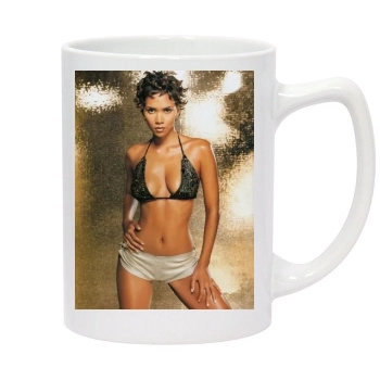 Halle Berry 14oz White Statesman Mug