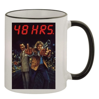 48 Hours (1982) 11oz Colored Rim & Handle Mug