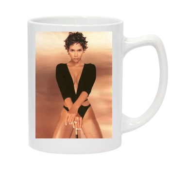 Halle Berry 14oz White Statesman Mug