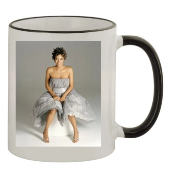 Halle Berry 11oz Colored Rim & Handle Mug