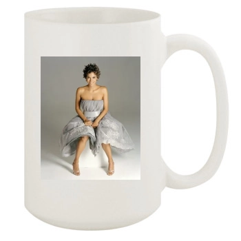 Halle Berry 15oz White Mug