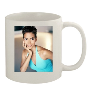 Halle Berry 11oz White Mug