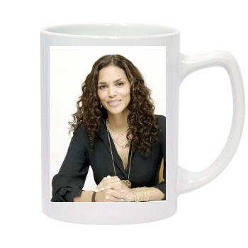 Halle Berry 14oz White Statesman Mug