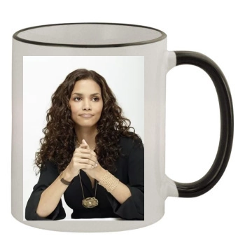 Halle Berry 11oz Colored Rim & Handle Mug