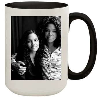 Halle Berry 15oz Colored Inner & Handle Mug