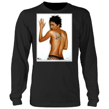 Halle Berry Men's Heavy Long Sleeve TShirt