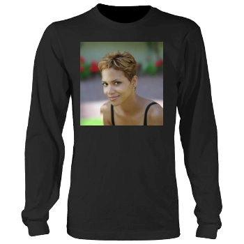 Halle Berry Men's Heavy Long Sleeve TShirt