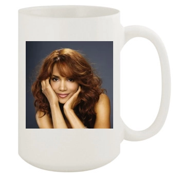 Halle Berry 15oz White Mug