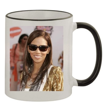 Halle Berry 11oz Colored Rim & Handle Mug