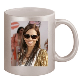 Halle Berry 11oz Metallic Silver Mug