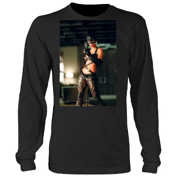 Halle Berry Men's Heavy Long Sleeve TShirt