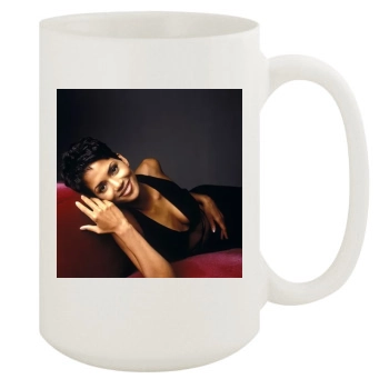 Halle Berry 15oz White Mug