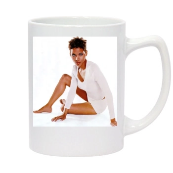 Halle Berry 14oz White Statesman Mug