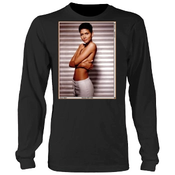 Halle Berry Men's Heavy Long Sleeve TShirt