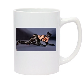 Halle Berry 14oz White Statesman Mug