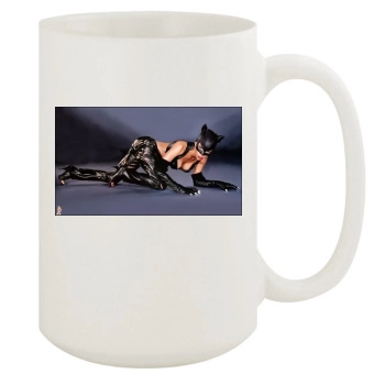 Halle Berry 15oz White Mug