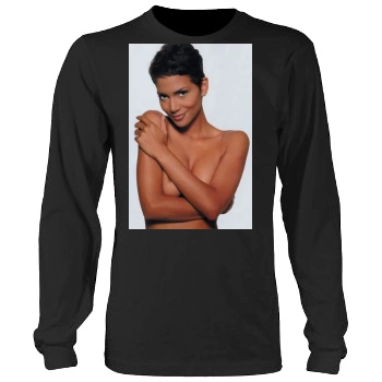 Halle Berry Men's Heavy Long Sleeve TShirt