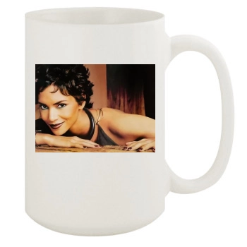 Halle Berry 15oz White Mug