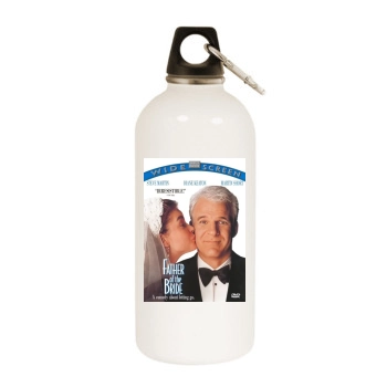 Father of the Bride (1991) White Water Bottle With Carabiner