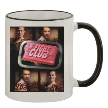 Fight Club (1999) 11oz Colored Rim & Handle Mug