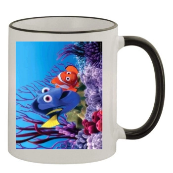 Finding Nemo (2003) 11oz Colored Rim & Handle Mug