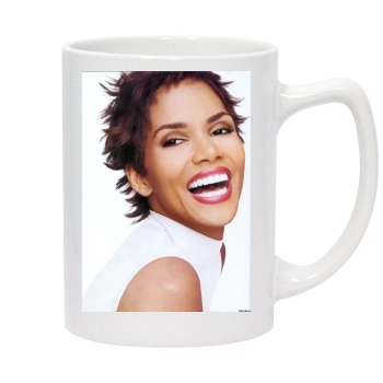 Halle Berry 14oz White Statesman Mug