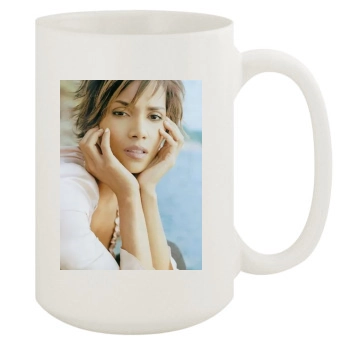 Halle Berry 15oz White Mug