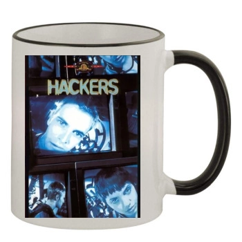 Hackers (1995) 11oz Colored Rim & Handle Mug