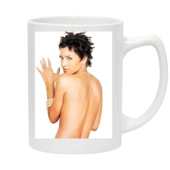 Halle Berry 14oz White Statesman Mug