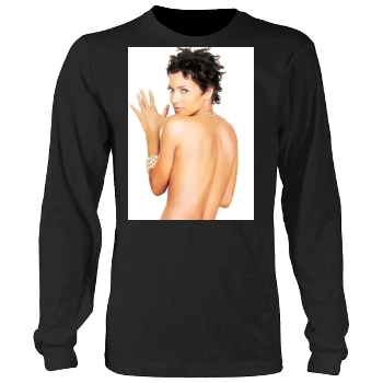 Halle Berry Men's Heavy Long Sleeve TShirt