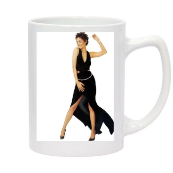 Halle Berry 14oz White Statesman Mug