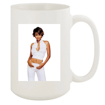 Halle Berry 15oz White Mug