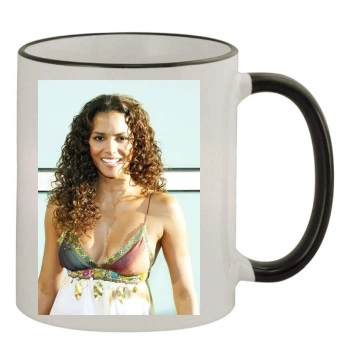 Halle Berry 11oz Colored Rim & Handle Mug